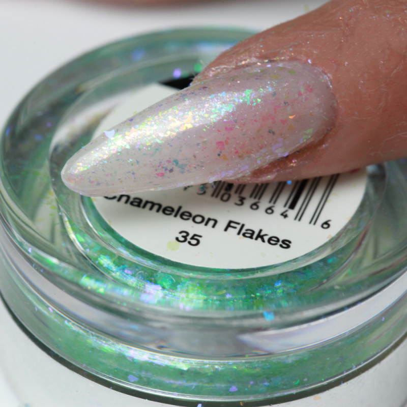 Cre8tion Nail Art Chameleon Flakes, 0.5g, CF36, 1101-0658 